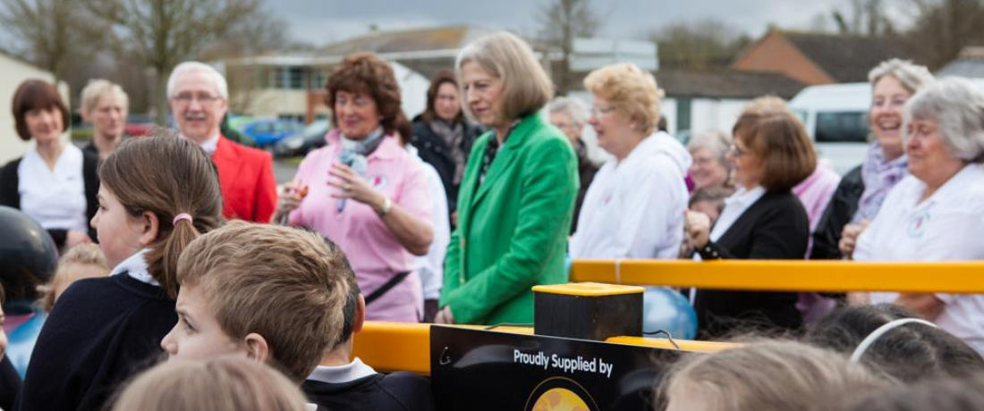 Sequela Therapy Centre opening event with Theresa May